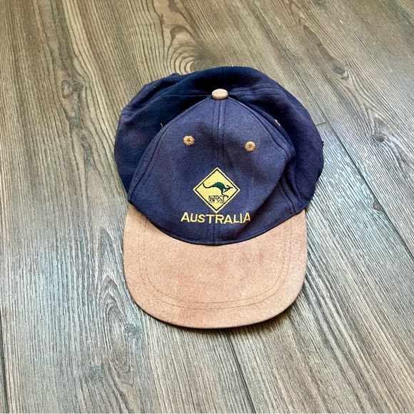 Australia Cap - Blue and Tan - Picture 10 of 10